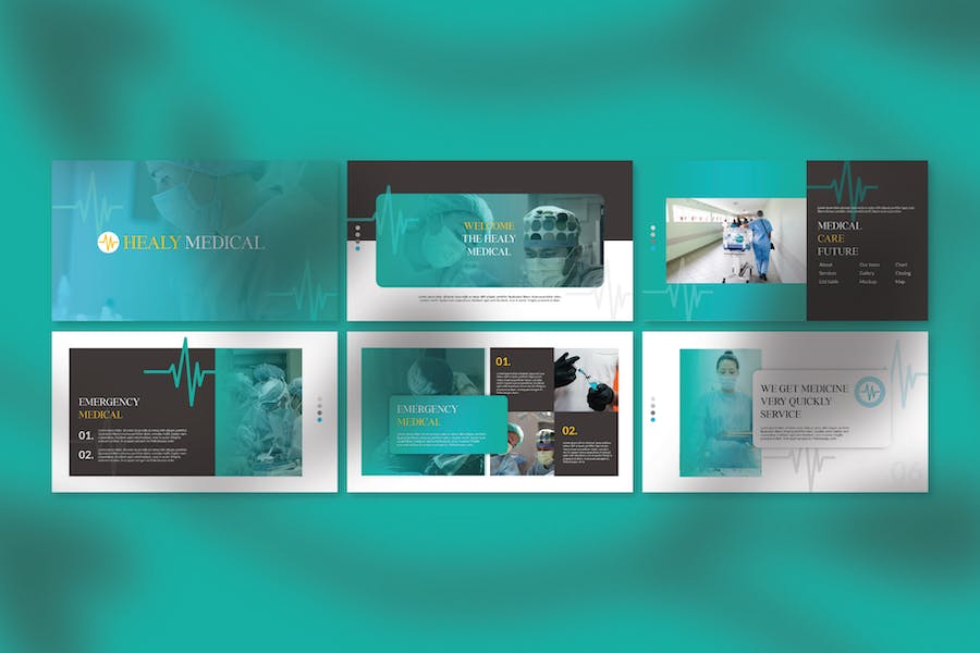 医疗健康诊疗服务专业推介医学知识宣传展示PPT模板 - PPT派