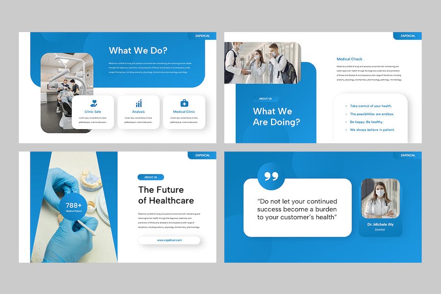 医疗健康医学学术报告PPT模板 - PPT派