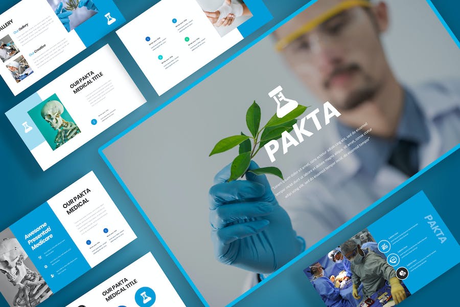 医疗医学诊疗介绍PPT模板 - PPT派