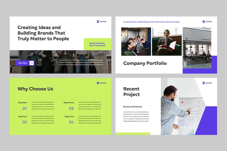 公司企业形象展示PPT模板 - PPT派