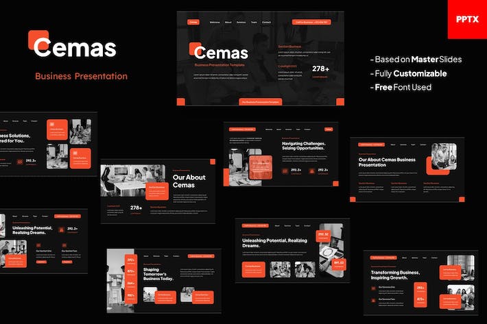 商务企业品牌宣传推广方案PPT模板 - PPT派