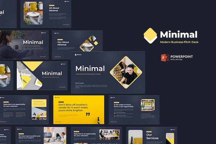 商业融资路演投资推介PPT模板 - PPT派