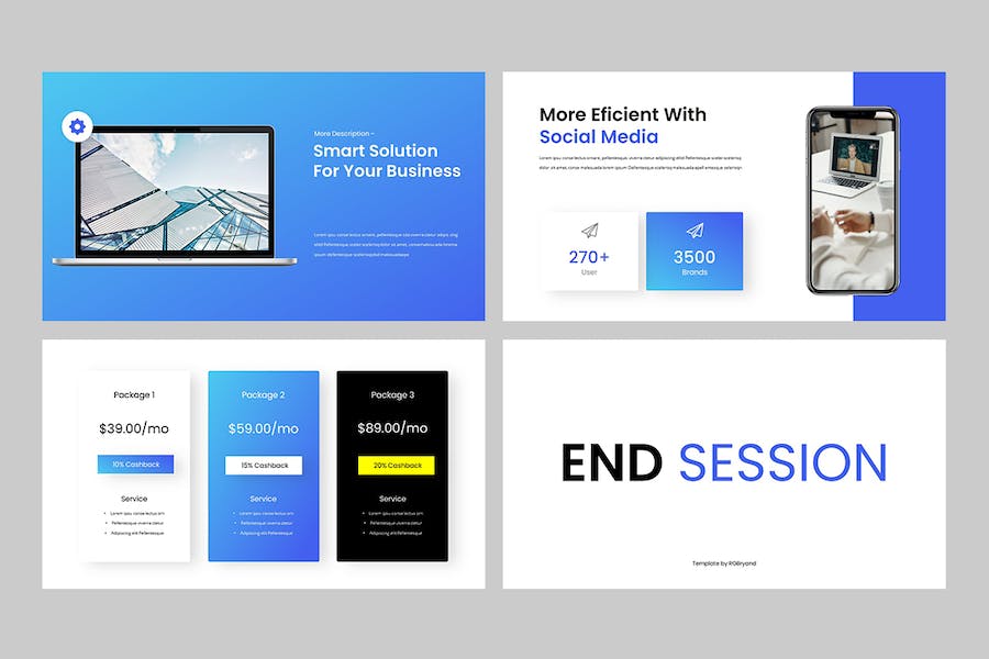 国外商务融资计划书Keynote模板 - PPT派