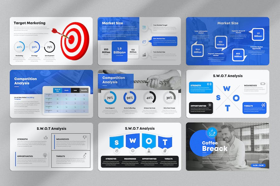 商业计划融资方案书PPT模板 - PPT派