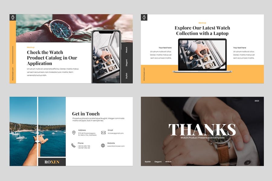 手表产品展示推介宣传营销品牌方案PPT模板 - PPT派