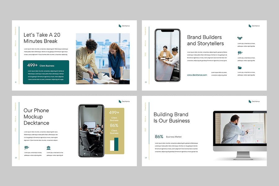 专业商务咨询Keynote演示模板 - PPT派