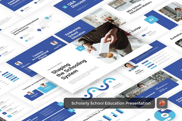 学校教育奖学金方案制度建设PPT模板 - PPT派