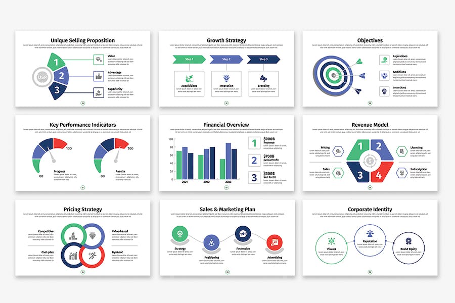 商业计划书项目策划融资PPT模板 - PPT派