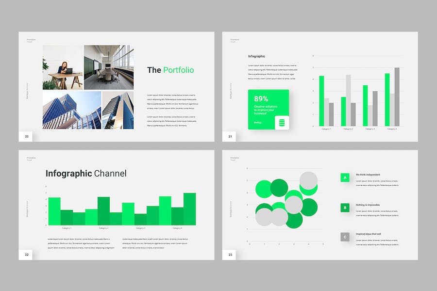 创业项目商业计划书路演Keynote模板 - PPT派