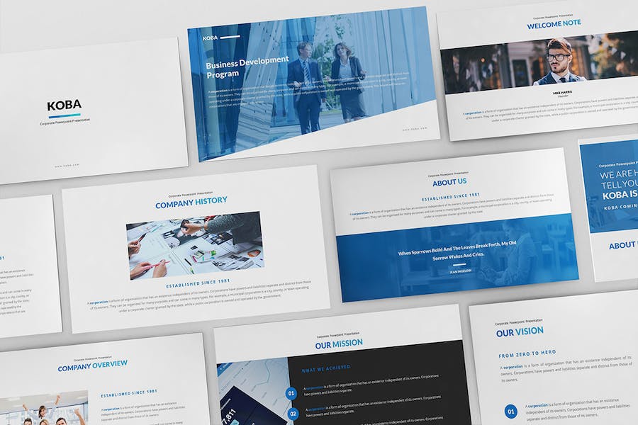 商务项目演讲展示Keynote模板 - PPT派