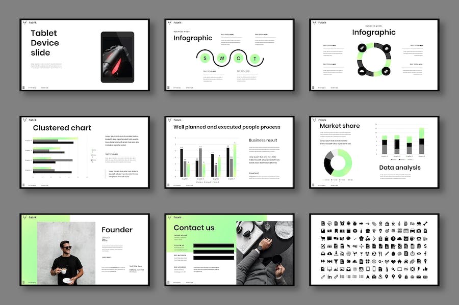 商务品牌建设推广营销策略PPT模板 - PPT派