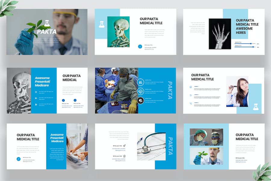 医疗医学诊疗介绍PPT模板 - PPT派