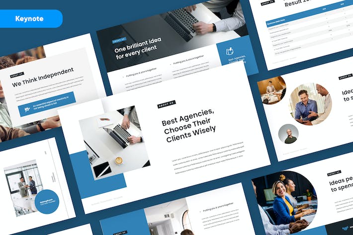 商业营销核心策略Keynote演示模板 - PPT派