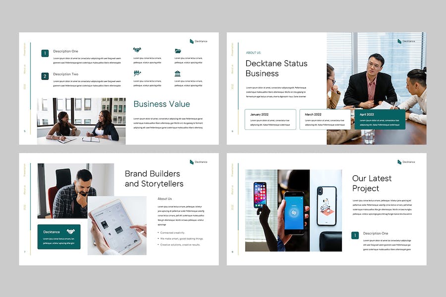 专业商务咨询Keynote演示模板 - PPT派