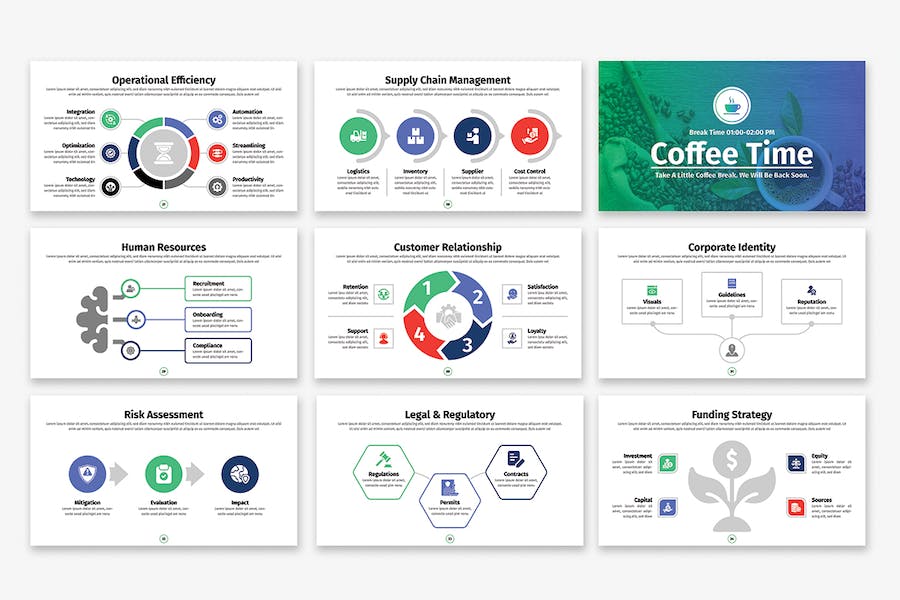商业计划书项目策划融资PPT模板 - PPT派