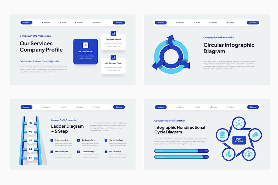 企业公司简介商务介绍Keynote模板 - PPT派