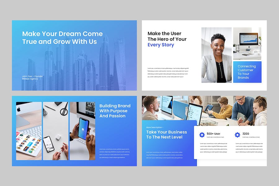 国外商务融资计划书Keynote模板 - PPT派