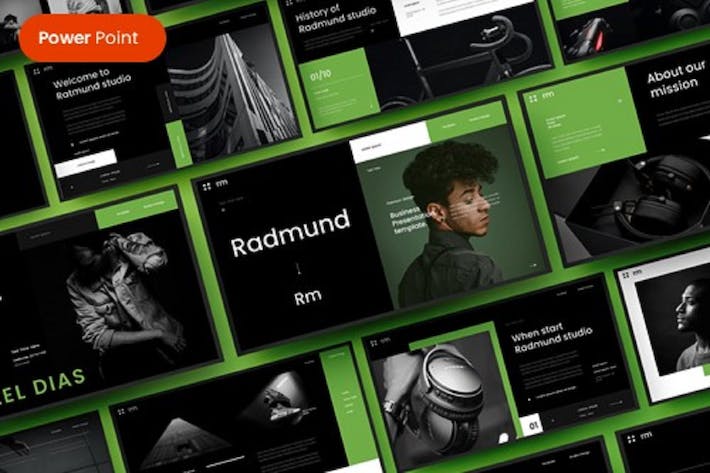 商务品牌推广营销策略市场分析PPT模板 - PPT派