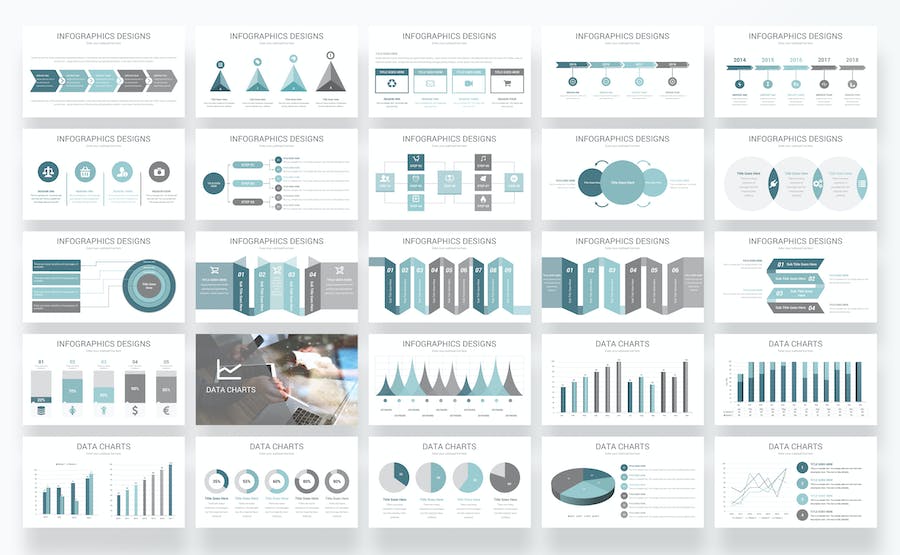 商业套装综合展示方案PPT模板 - PPT派