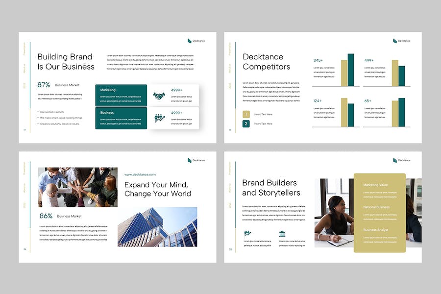 专业商务咨询Keynote演示模板 - PPT派