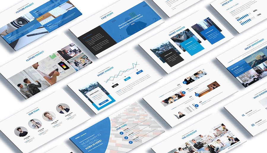 商务项目演讲展示Keynote模板 - PPT派