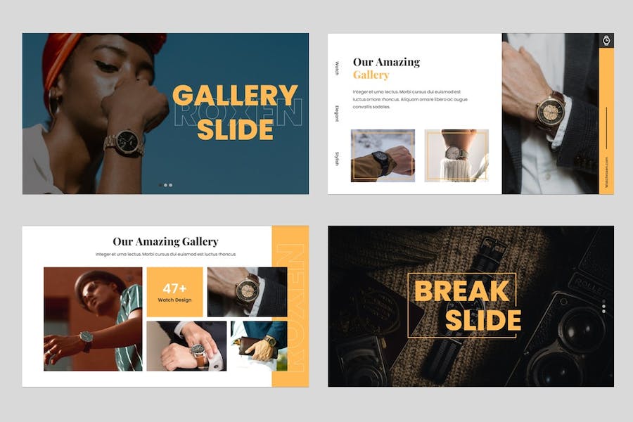 手表产品展示推介宣传营销品牌方案PPT模板 - PPT派