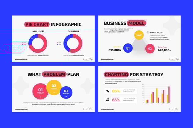 战略规划方案制定PPT模板 - PPT派