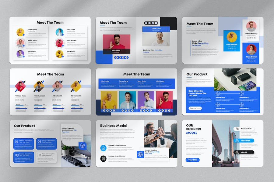 商业计划融资方案书PPT模板 - PPT派