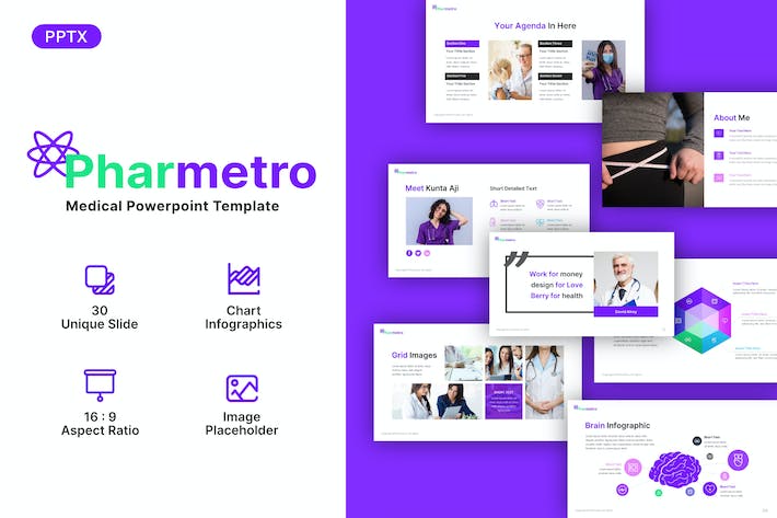 Pharmetro-medical-powerpoint-presentation-template - PPT派