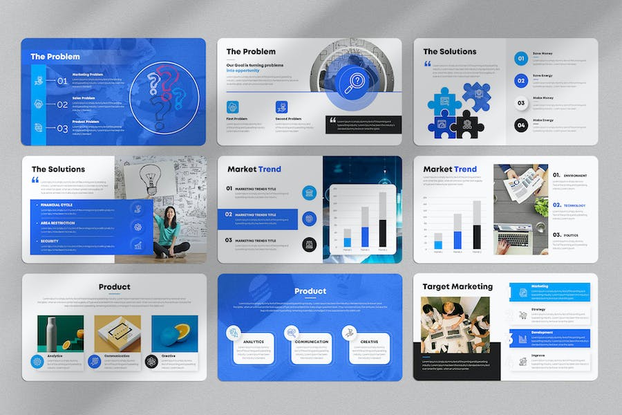 商业计划融资方案书PPT模板 - PPT派