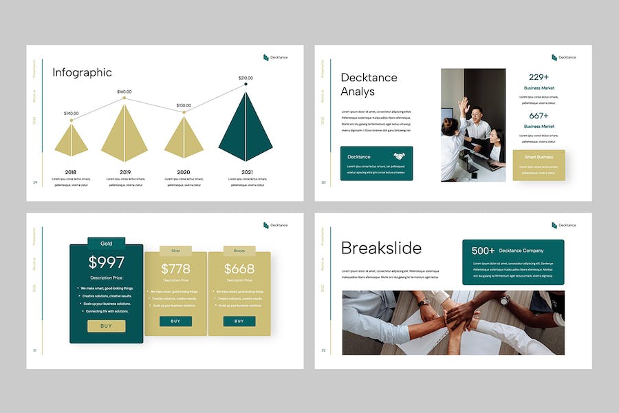 专业商务咨询Keynote演示模板 - PPT派