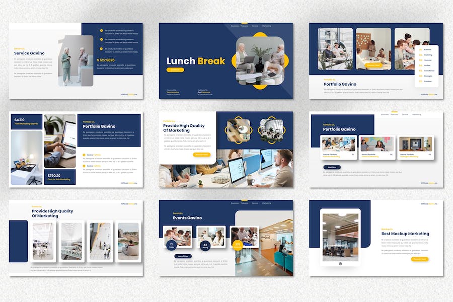 品牌市场营销策划执行方案Keynote模板 - PPT派