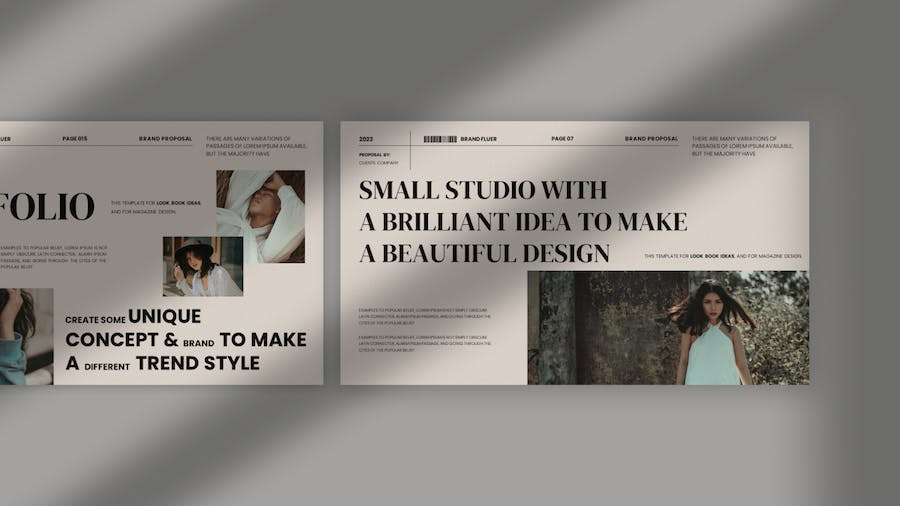 高级复古品牌建设项目提案Keynote模板 - PPT派