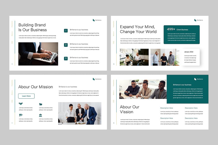 专业商务咨询Keynote演示模板 - PPT派