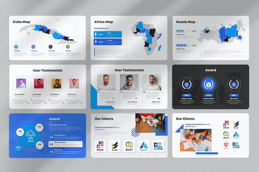 商业计划融资方案书PPT模板 - PPT派