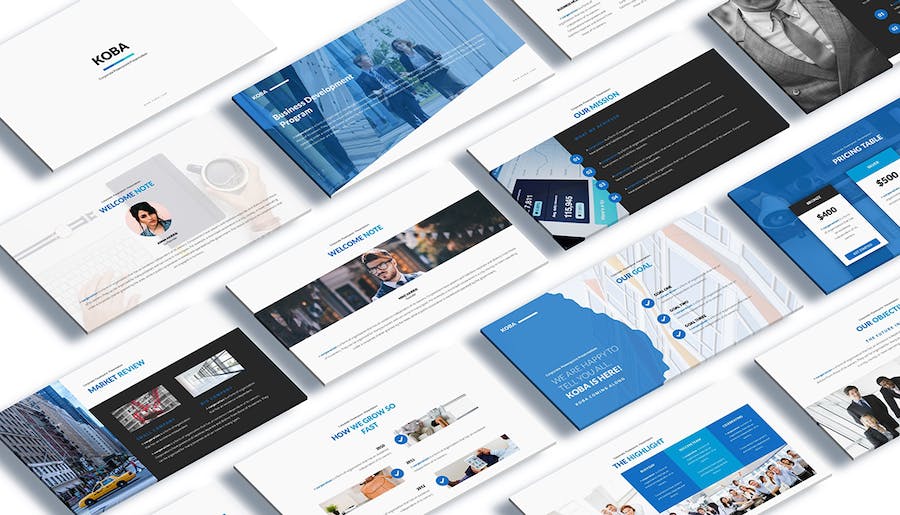 商务项目演讲展示Keynote模板 - PPT派