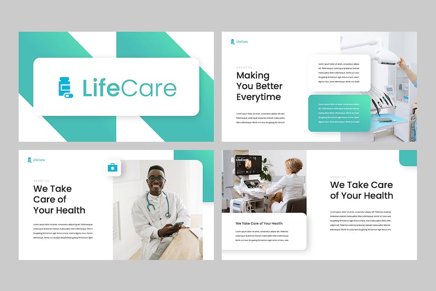 医疗健康保障服务项目方案Keynote模板 - PPT派