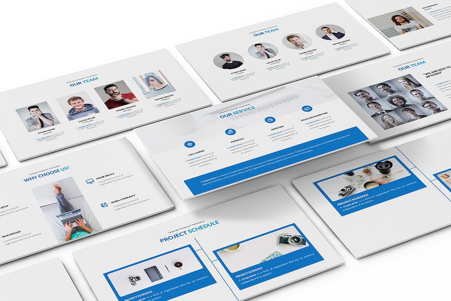 商务项目演讲展示Keynote模板 - PPT派