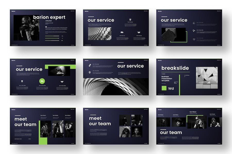 商业融资计划技术展示PPT模板 - PPT派