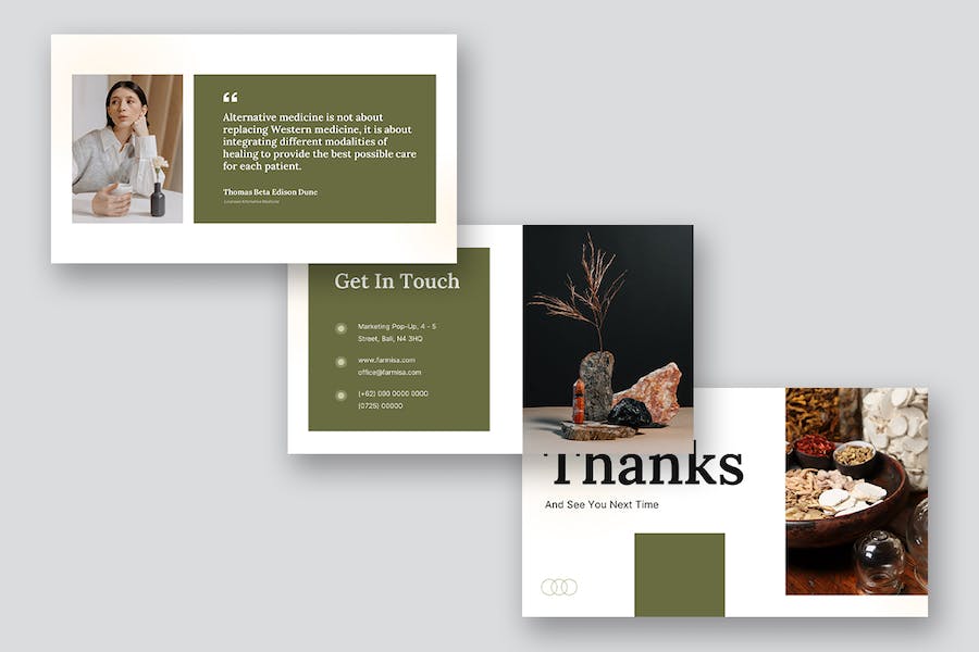 医疗替代方案选择对比Keynote模板 - PPT派