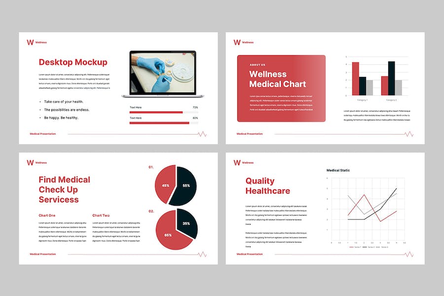 健康医疗保健知识宣传PPT模板 - PPT派