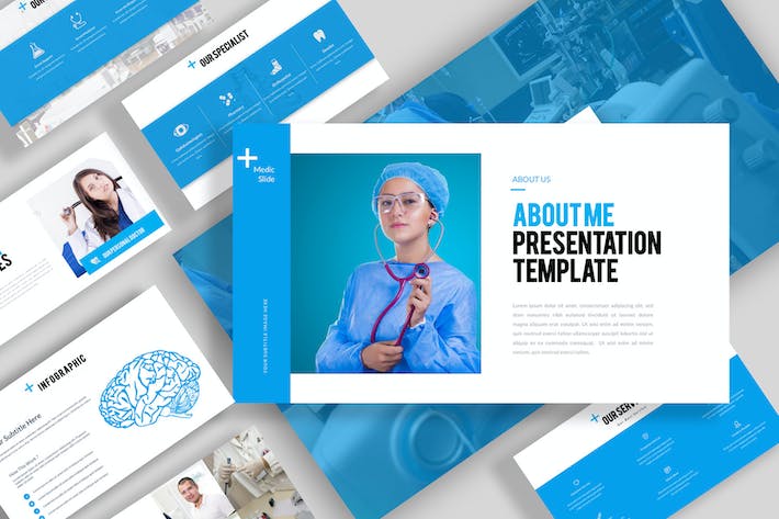 医疗医学讲述演讲PPT模板 - PPT派