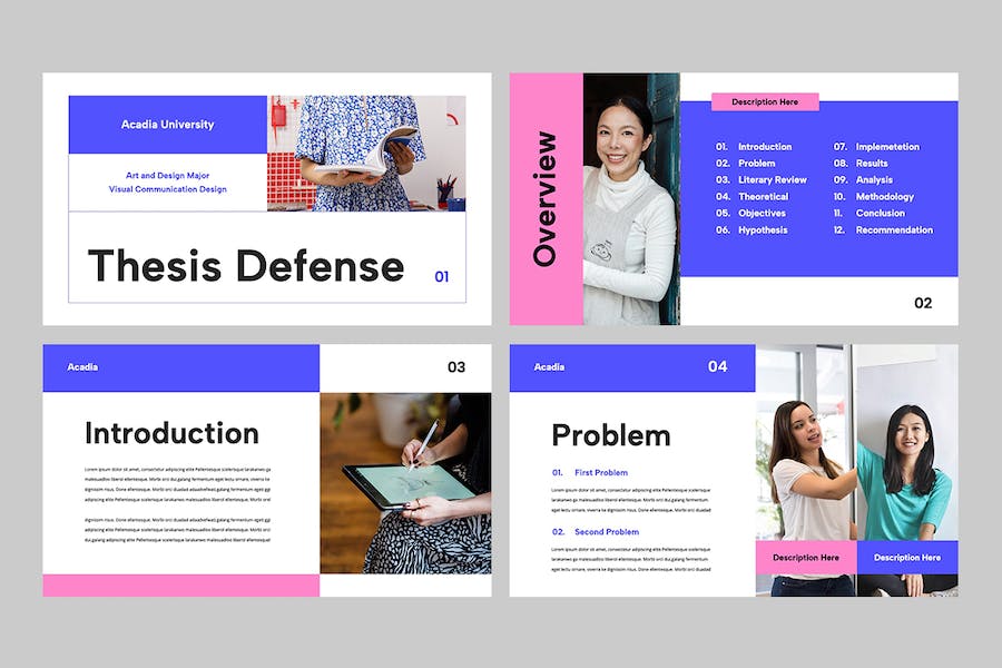 学位论文答辩防御讲述Keynote模板 - PPT派