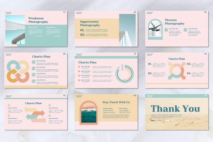 摄影讲述展示方案应用推介Keynote模板 - PPT派