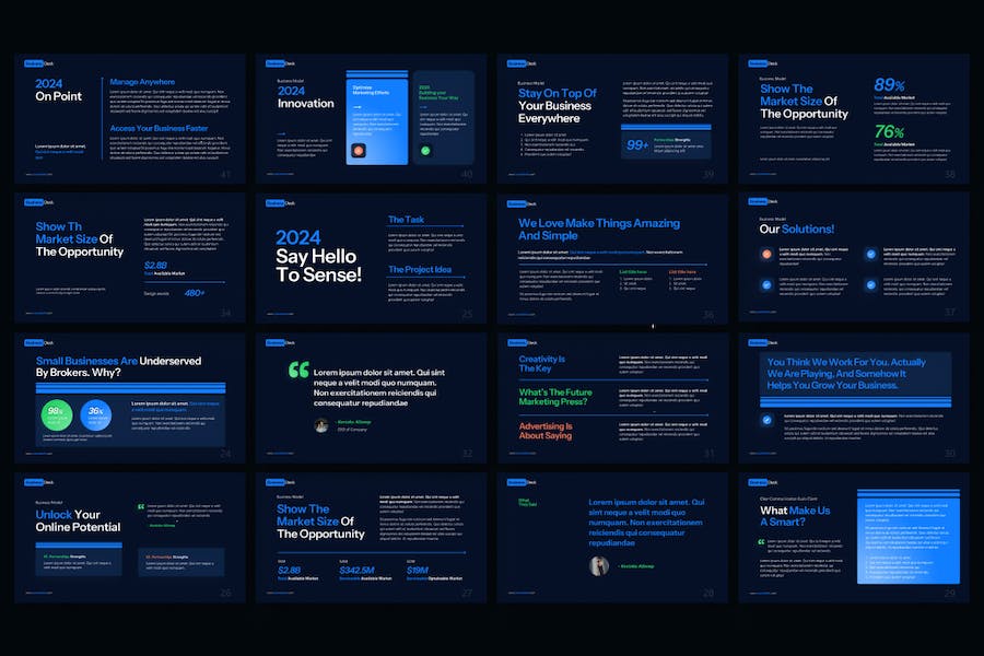 商业融资计划书项目方案PPT模板 - PPT派