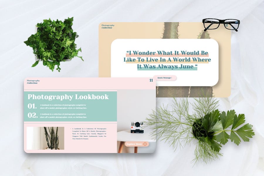 摄影讲述展示方案应用推介Keynote模板 - PPT派