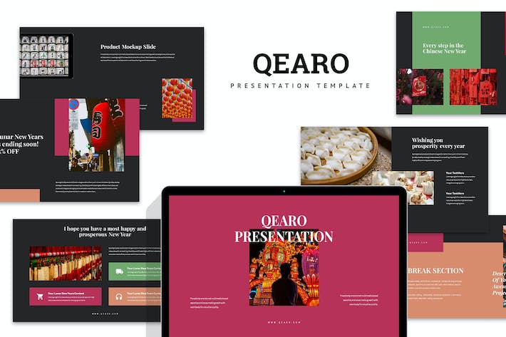 中国新年商务合作推介会Keynote模板 - PPT派