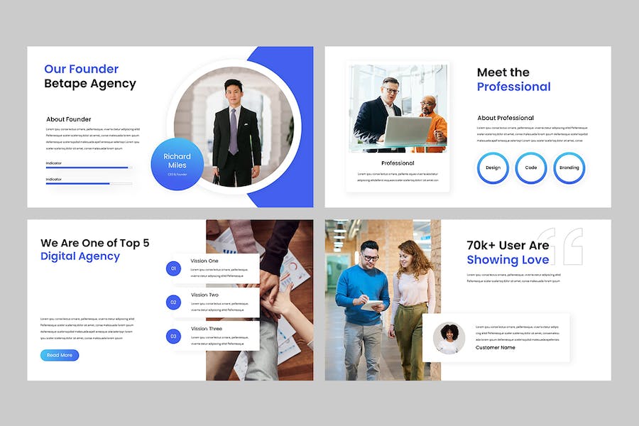 国外商务融资计划书Keynote模板 - PPT派