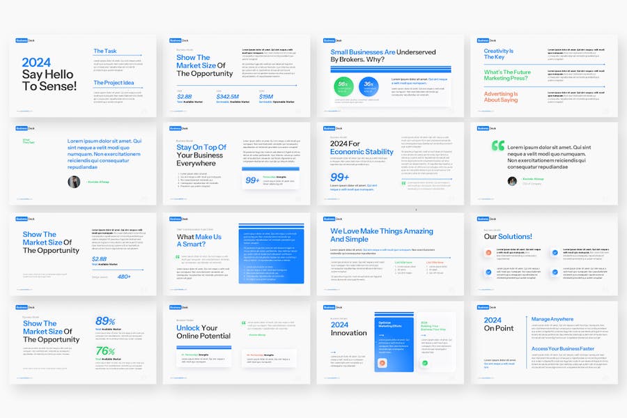 商业融资计划书项目方案PPT模板 - PPT派