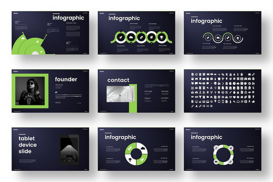 商业融资计划技术展示PPT模板 - PPT派